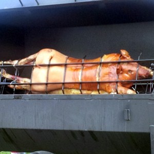 Oktoberfest Pig on Spit lo