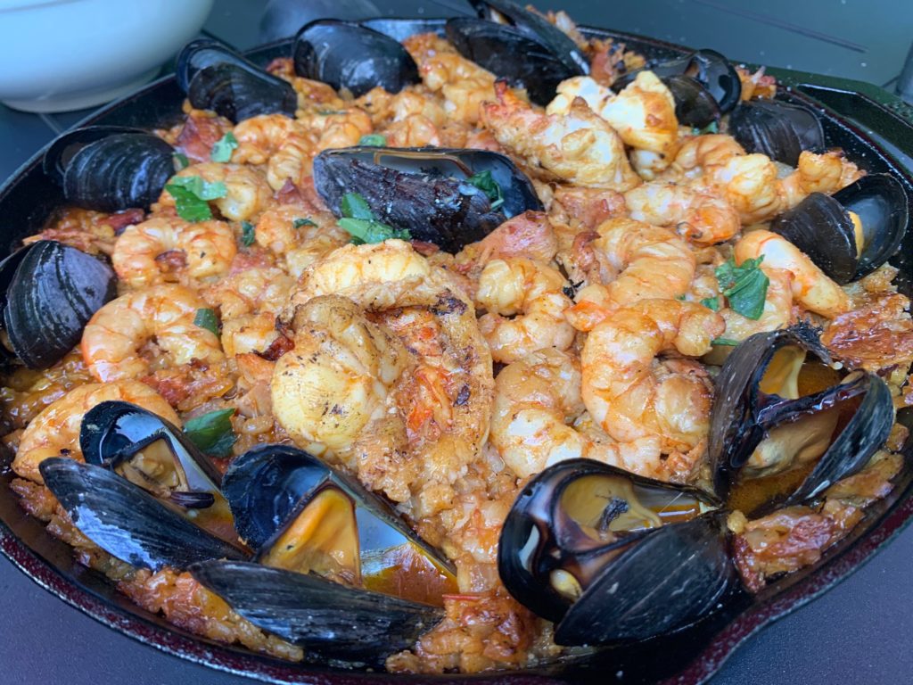 Lobster Gram Seafood Paella for 4
