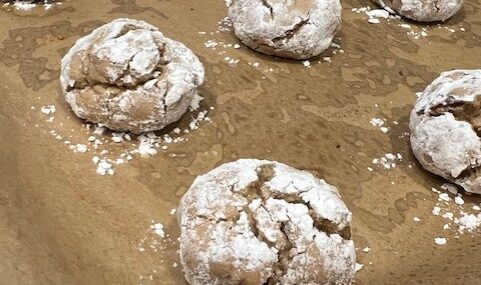 Brown Sugar Crackle Top Cookies